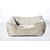 TOPZOO Panier pour Chien déhoussable beige fourrure