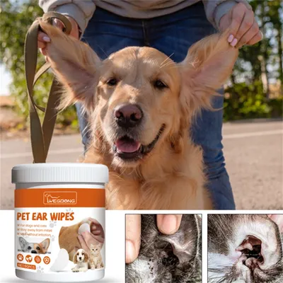 ZenPets Lingettes nettoyantes pour les oreilles