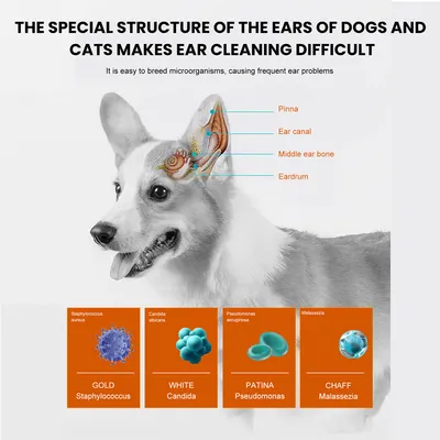 ZenPets Lingettes nettoyantes pour les oreilles