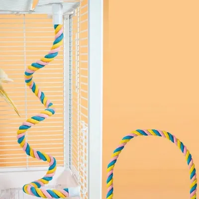 ZenPets Corde en coton pour perroquet à grimper