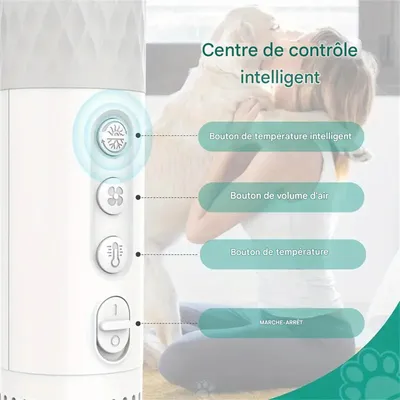 IntiMeg Sèche - cheveux pour chiens - 5 en 1