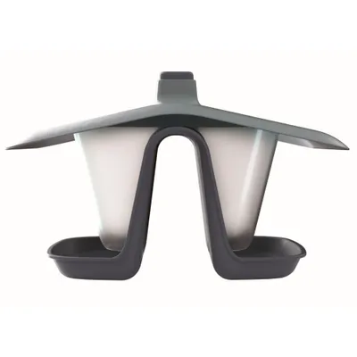 Prosperplast BirdyFeed Mangeoire double pour canards en plastique