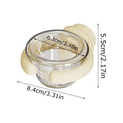 3 Pack - Feeder pour cage d'oiseaux - Plastique, portable, avec serre