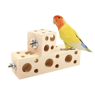 ZenPets Blocs de bois de pin pour perroquet à mordre ZenPets Blocs de bois de pin pour perroquet à mordre