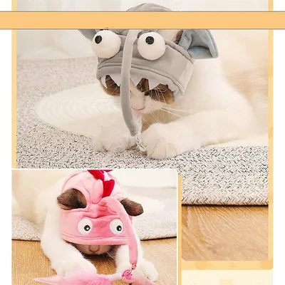 IntiMeg Chapeau de Poisson de Chat