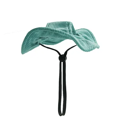 ZenPets Chapeau réglable en velours côtelé pour chien et chat ZenPets Chapeau réglable en velours côtelé pour chien et chat