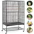 Vogelvoliere Vogelkäfig Vogelhaus Papageienkäfig Vogelbauer 153 cm
