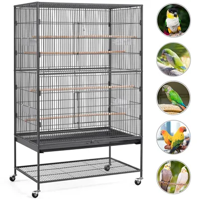 Vogelvoliere Vogelkäfig Vogelhaus Papageienkäfig Vogelbauer 153 cm