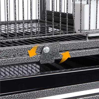 Yaheetech Cage à Oiseaux sur Roulettes