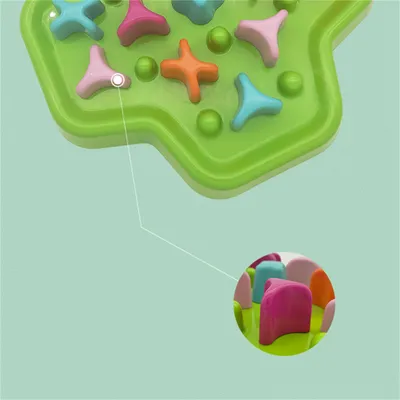 ZenPets Bol ralentisseur d'alimentation pour chiens rotatif