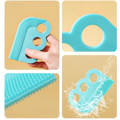 ZenPets Râcleur de poils double - face pour animaux de compagnie