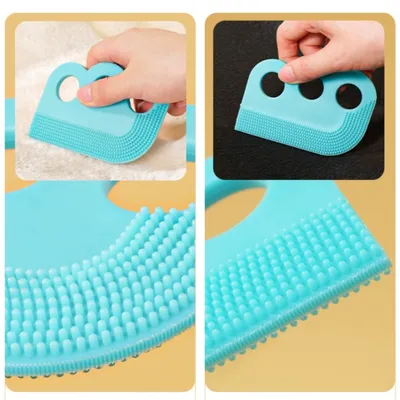 ZenPets Râcleur de poils double - face pour animaux de compagnie