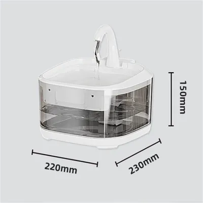 ZenPets Boîte à eau circulante pour animaux de compagnie