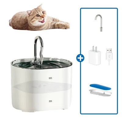 ZenPets Boîte à eau pour chats intelligente et silencieuse