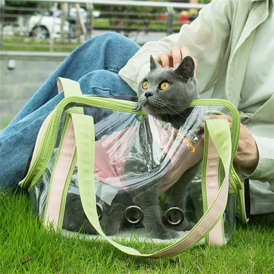 IntiMeg Sac à chat transparent