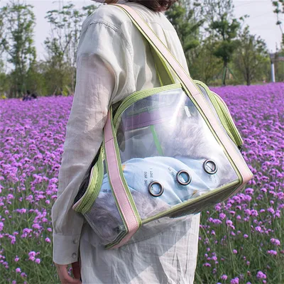 IntiMeg Sac à chat transparent