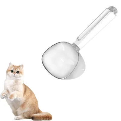 ZenPets Pelle à nourriture pour chat avec clip ZenPets Pelle à nourriture pour chat avec clip