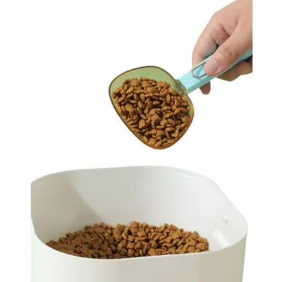 ZenPets Pelle à nourriture pour chat avec clip