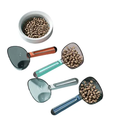 ZenPets Pelle à nourriture pour chat avec clip