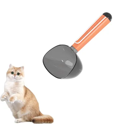 ZenPets Pelle à nourriture pour chat avec clip