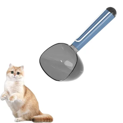 ZenPets Pelle à nourriture pour chat avec clip