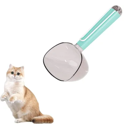 ZenPets Pelle à nourriture pour chat avec clip