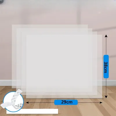 IntiMeg Panneaux anti-projection pour bac à sable pour chat