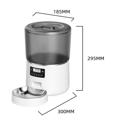 ZenPets Distributeur de nourriture 4L