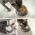 lionto gamelle chien Melamin antidérapante avec bol inox amovible lionto gamelle chien Melamin antidérapante avec bol inox amovible