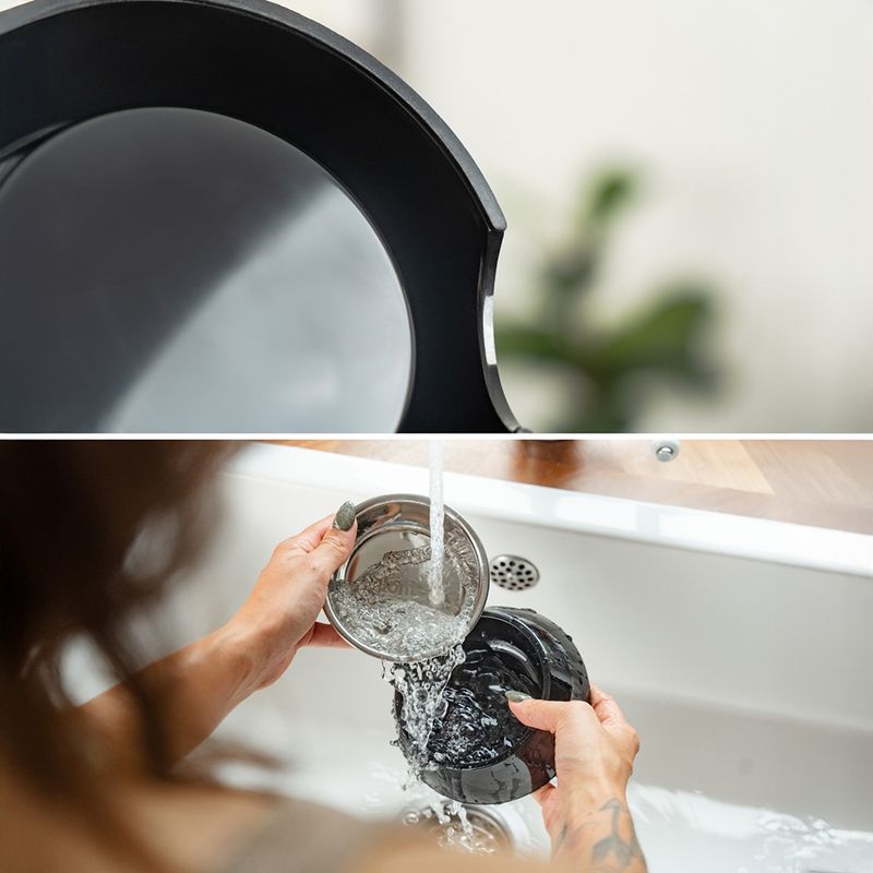 lionto gamelle chien Melamin antidérapante avec bol inox amovible