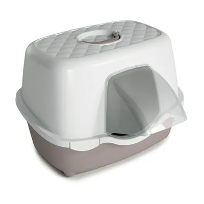 Maison de toilette pour extérieur 56 x 55 x H 39 cm pour chat
