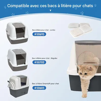 IntiMeg Filtres à charbon pour litière