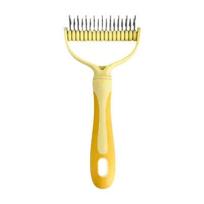 MCBOSON Peigne d'épilation pour animaux - Double peigne démêlant
