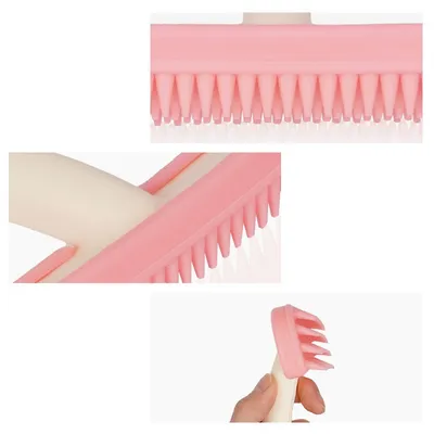 ZenPets Peigne de massage en silicone pour animaux