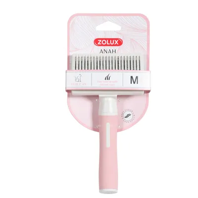 zolux - Brosse SLICKER retractable taille M pour chats