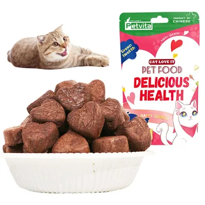 ZenPets Collations pour chats : lyophilisats de sang de lapin