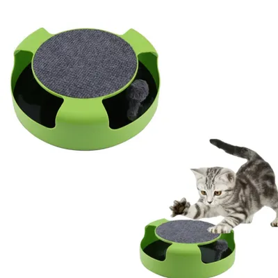 ZenPets Jouet interactif pour chat avec plateau tournant