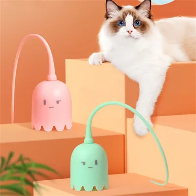 ZenPets Bâton pour chat électronique avec queue magique