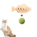 ZenPets Jouet pour chat en forme de poisson