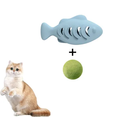 ZenPets Jouet pour chat en forme de poisson
