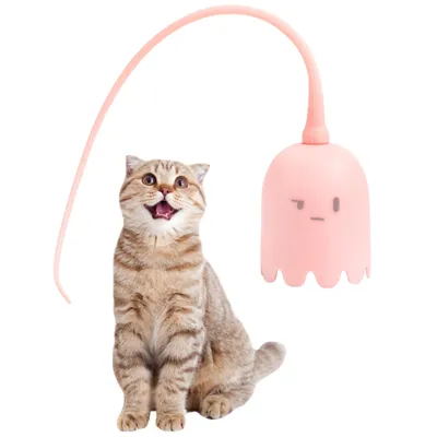 ZenPets Bâton pour chat électronique avec queue magique