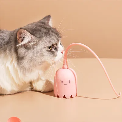 ZenPets Bâton pour chat électronique avec queue magique