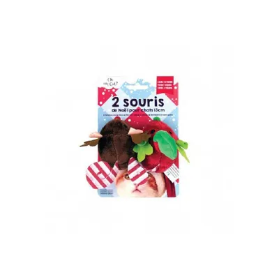Peluche souris de Noël - Chadog