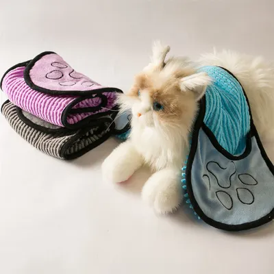 ZenPets Serviette pour chat et chien