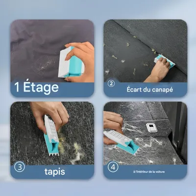 Intimeg Brosse à poils de chat