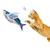 ZenPets Jouet électrique pour chat poisson volant