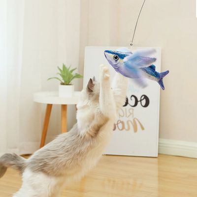 ZenPets Jouet électrique pour chat poisson volant