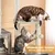 All-in-One Katzenbaum Katzenschrank mit Katzenklo Schrank