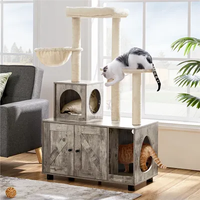 Yaheetech Arbre à Chat avec Litière