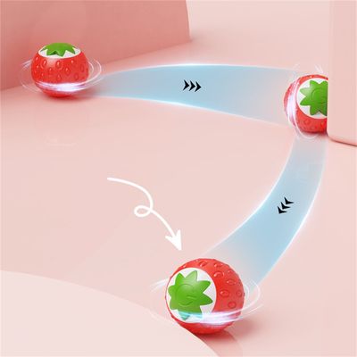 ZenPets Boule à chat en forme de fraise